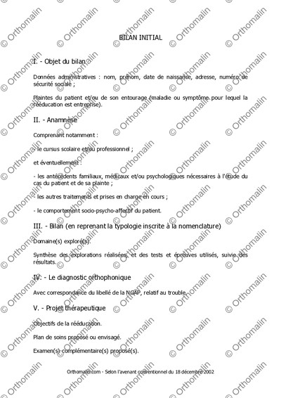 Page 1 de la fiche