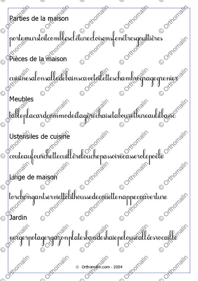 Page 2 de la fiche