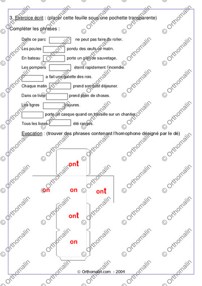 Page 2 de la fiche