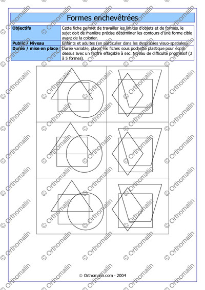 Page 1 de la fiche