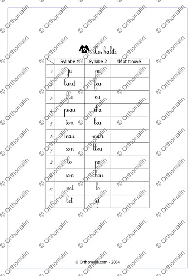 Page 5 de la fiche