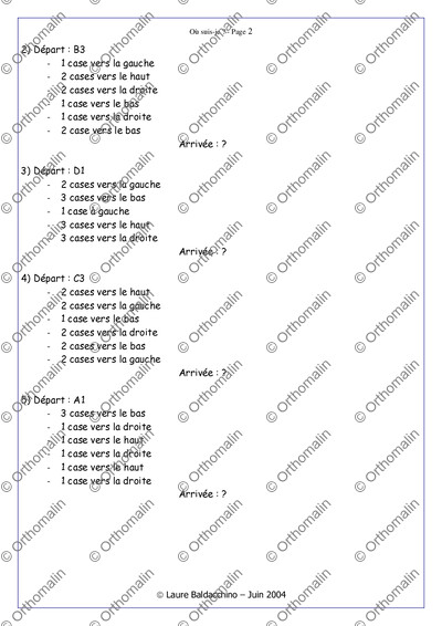 Page 2 de la fiche