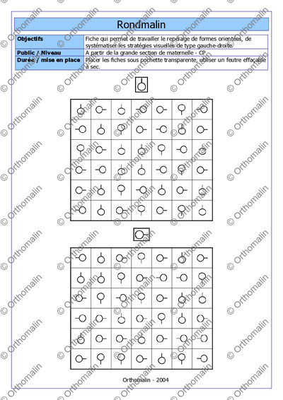 Page 1 de la fiche