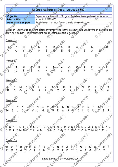 Page 1 de la fiche
