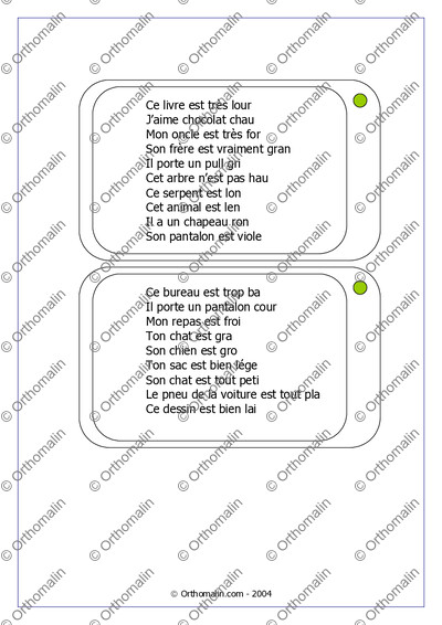 Page 2 de la fiche