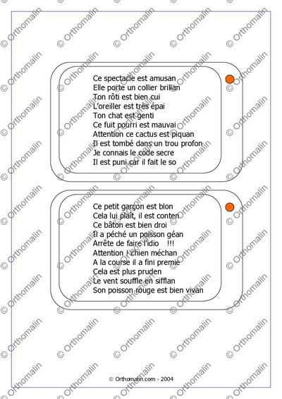 Page 3 de la fiche