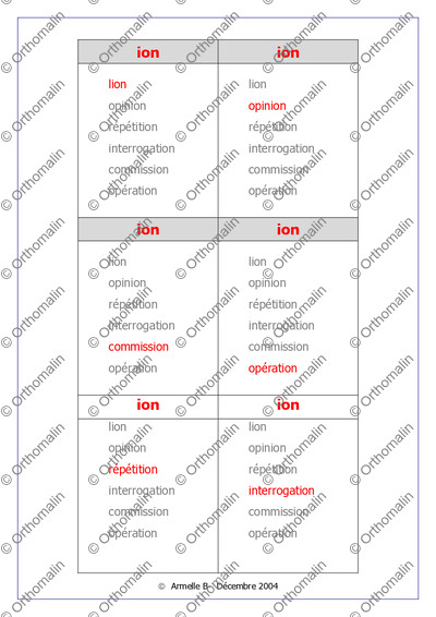 Page 2 de la fiche