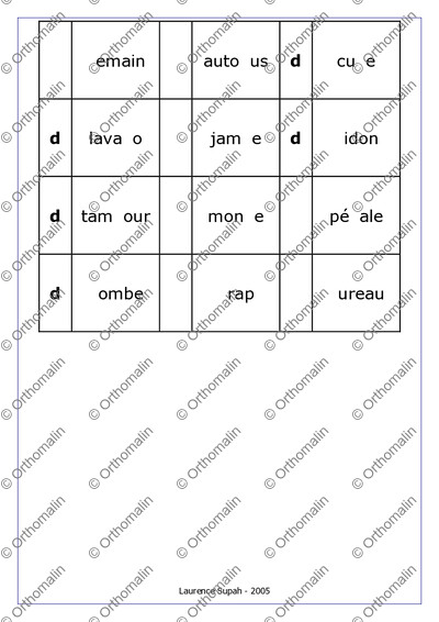 Page 3 de la fiche