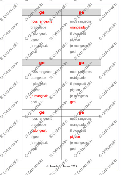 Page 2 de la fiche