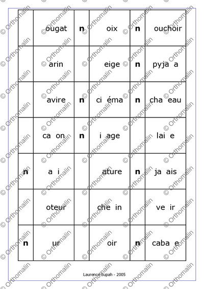 Page 2 de la fiche