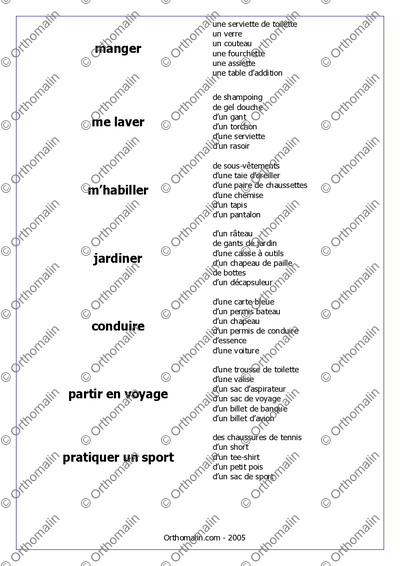 Page 2 de la fiche