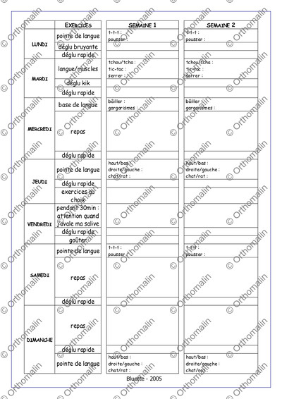 Page 2 de la fiche