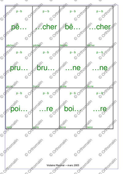 Page 3 de la fiche
