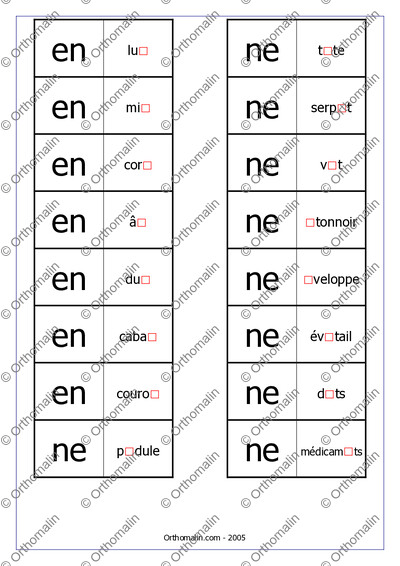 Page 4 de la fiche