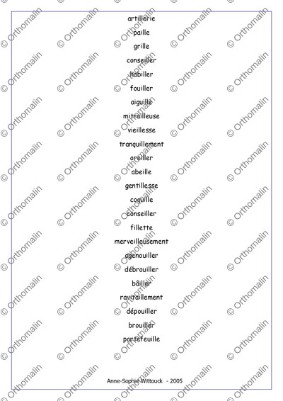 Page 2 de la fiche