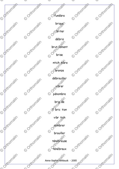 Page 5 de la fiche