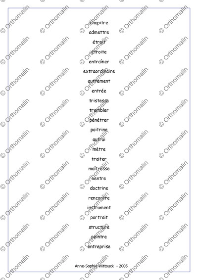 Page 6 de la fiche