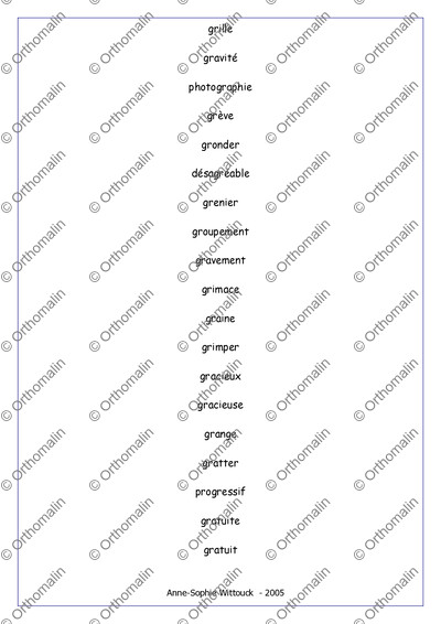 Page 4 de la fiche