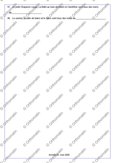 Page 3 de la fiche