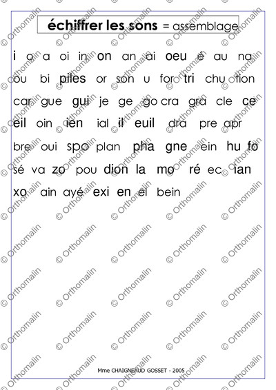 Page 2 de la fiche