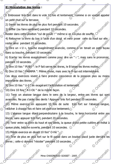 Page 3 de la fiche
