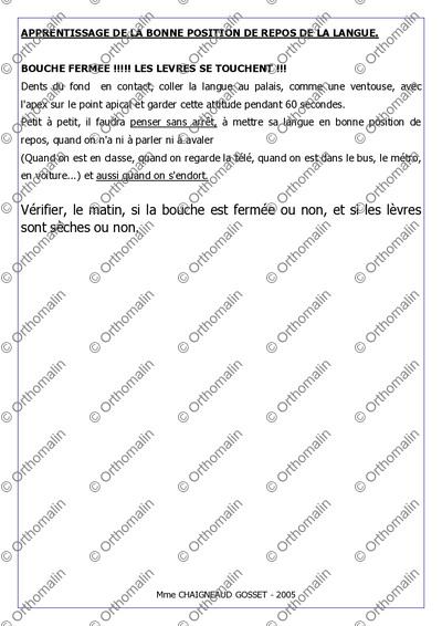 Page 5 de la fiche