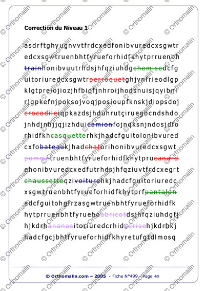 Page 4 de la fiche