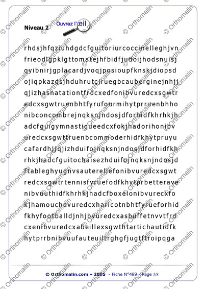 Page 5 de la fiche