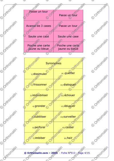 Page 4 de la fiche