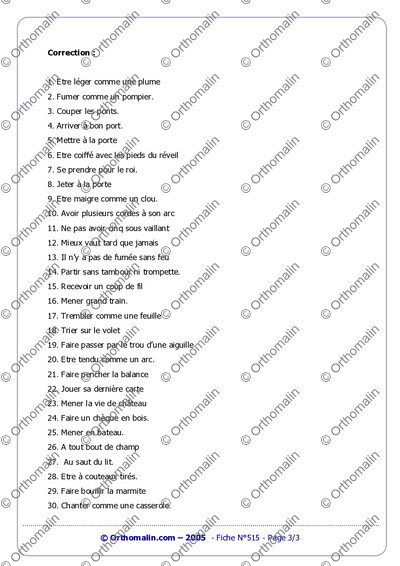Page 3 de la fiche