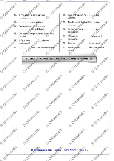 Page 4 de la fiche