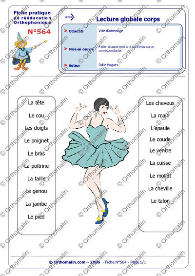 Page 1 de la fiche
