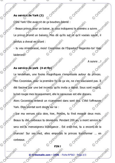 Page 3 de la fiche