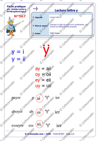 Page 1 de la fiche