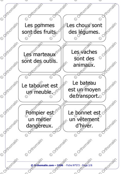 Page 3 de la fiche