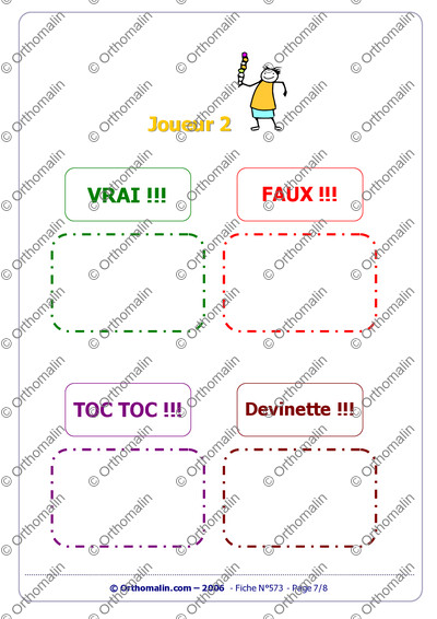 Page 7 de la fiche