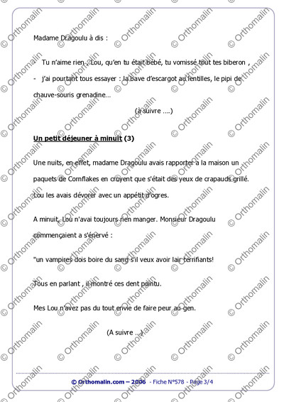 Page 3 de la fiche
