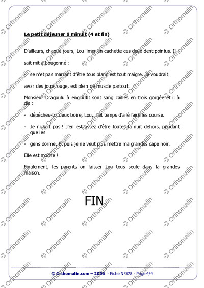 Page 4 de la fiche