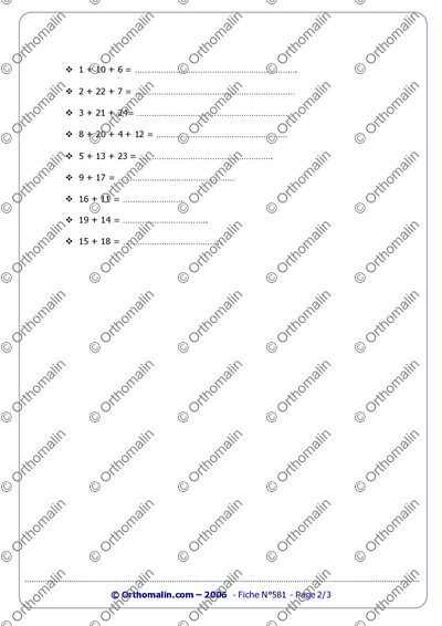Page 2 de la fiche