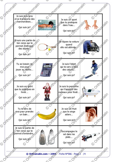 Page 3 de la fiche