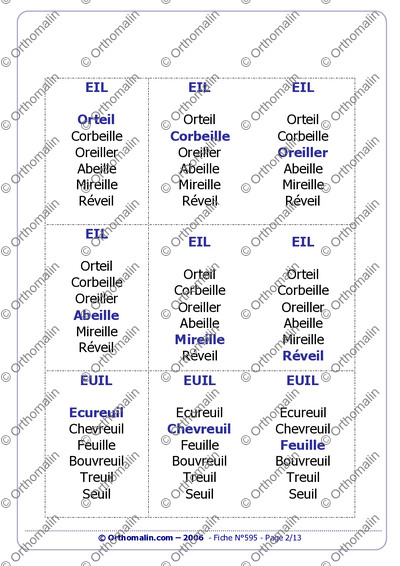Page 2 de la fiche