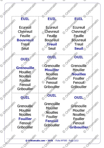Page 3 de la fiche