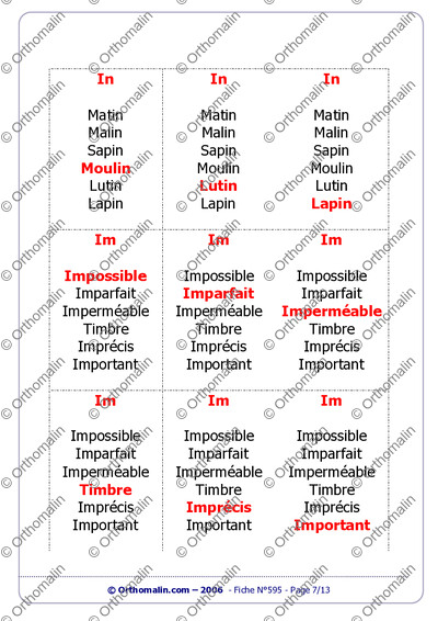 Page 7 de la fiche