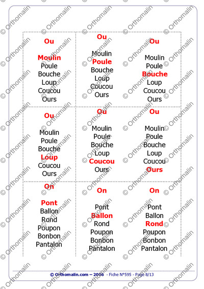 Page 8 de la fiche