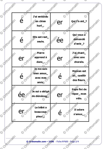 Page 3 de la fiche