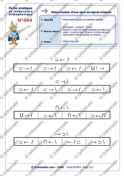 Page 1 de la fiche