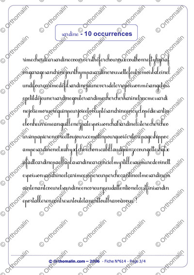 Page 3 de la fiche