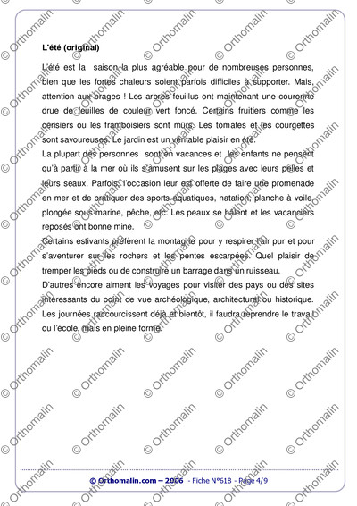 Page 4 de la fiche