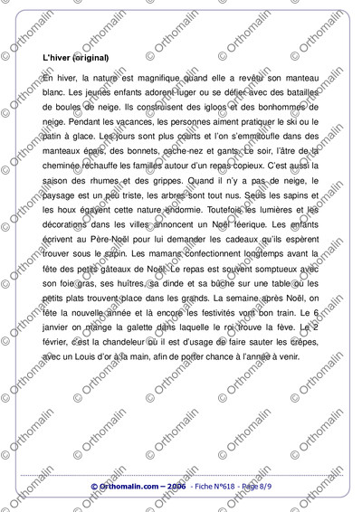 Page 8 de la fiche