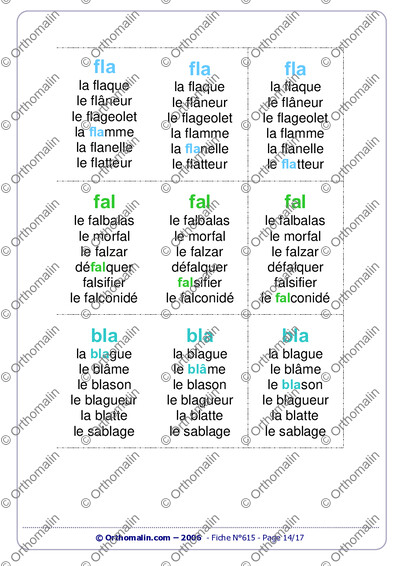 Page 14 de la fiche